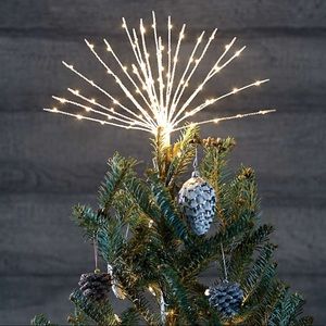 LED starburst tree topper